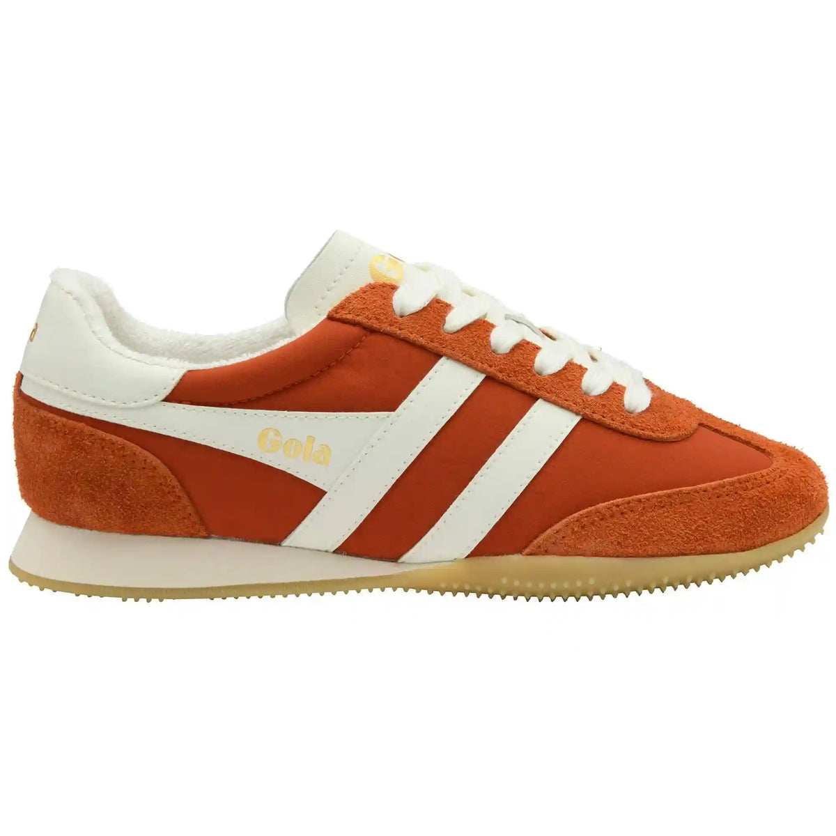 Gola Classics Women's Sprinter Sneakers - Deep Orange/Off White